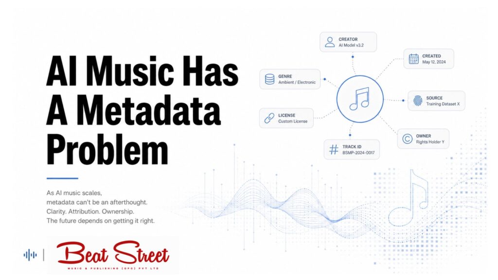 AI music exposing metadata and ownership challenges in the music industry