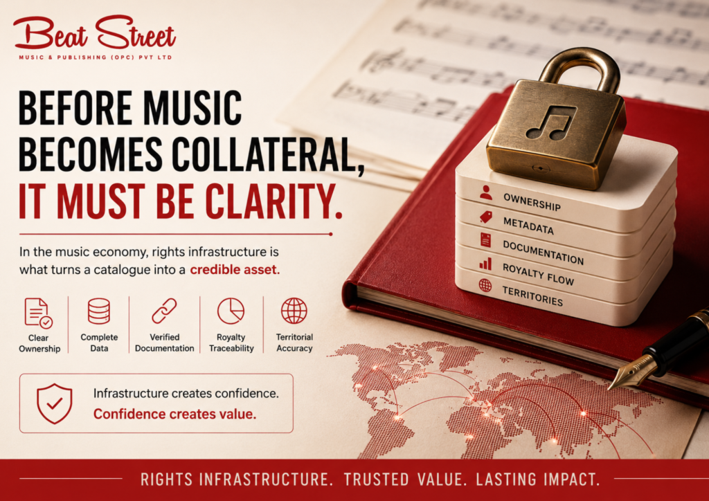 music catalogue valuation driven by rights infrastructure and ownership clarity
